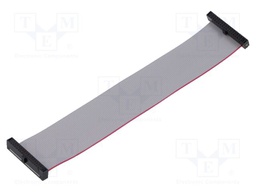 Ribbon cable with IDC connectors; Tape ph: 0.64mm; 127mm