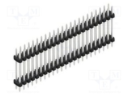 Connector: pin strips; pin header; male; PIN: 46; 2mm; THT; 2x23