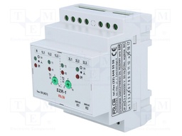Module: voltage monitoring relay; DIN; SPST-NO; OUT 1: 250VAC/8A