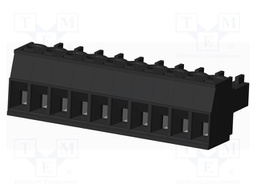 Connector: pluggable terminal block; plug; female; straight; 300V