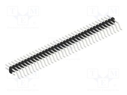 Connector: pin strips; pin header; male; PIN: 70; 2mm; SMT; 2x35