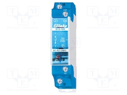 Relay: installation; bistable,impulse; NO; for DIN rail mounting