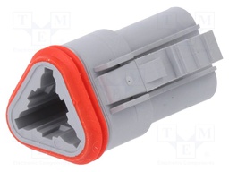 Connector: automotive; ML-XT; plug; female; Size: 16; PIN: 3; IP69K