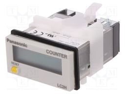 Counter: electronical; LCD; pulses; 99999999; IP66; IN 1: 4,5÷30VDC