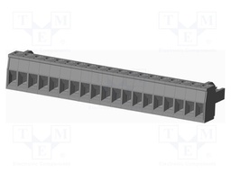 Connector: pluggable terminal block; plug; female; straight; grey