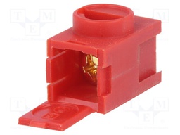 Terminal block; ways: 1; 0.14÷2.5mm2; THT,screw terminal; 30A