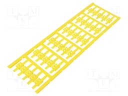 Markers for cables and wires; snap fastener
