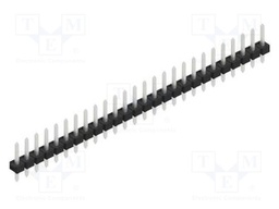 Connector: pin strips; pin header; male; PIN: 26; 2.54mm; THT; 1x26