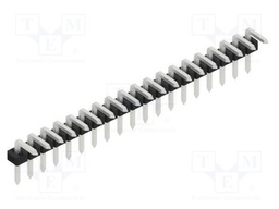 Connector: pin strips; pin header; male; PIN: 19; 2mm; THT; 1x19