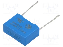 Capacitor: polypropylene; Y2; 22nF; 7x12.5x18mm; THT; ±10%; 15mm