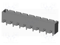 Connector: pluggable terminal block; socket; male; on PCBs