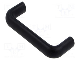 Holder; technopolymer PA; black-grey; H: 49mm; L: 134mm; W: 25mm