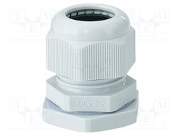 Cable gland; M32; 1.5; IP66; polyamide; light grey