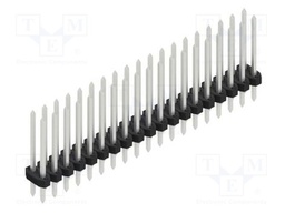 Connector: pin strips; pin header; male; PIN: 38; 2mm; THT; 2x19