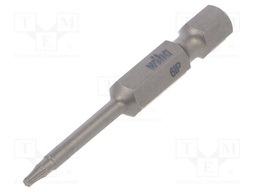 Screwdriver bit; Torx® PLUS; 6IP; Overall len: 50mm