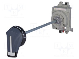 Door handle; outside; black; power breaker EB2 125