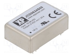 Converter: DC/DC; 6W; Uin: 18÷36V; 5VDC; Mounting: THT; Series: JCD