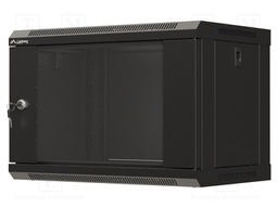 Enclosure: rack cabinet; Standard: 19"; 6U; black; Z: 350mm; X: 540mm