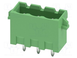 PCB headers, nominal cross section: 2.5 mm?, color: green, n