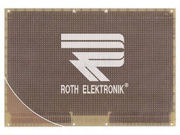 Board: universal; single sided,prototyping; W: 160mm; L: 233mm