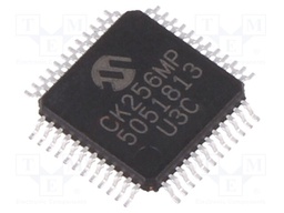 DsPIC microcontroller; SRAM: 24kB; Memory: 256kB; TQFP48; 3÷3.6VDC