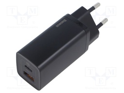 Power supply: switching; mains,plug-in; 5÷20VDC; 65W; 99x35x30mm