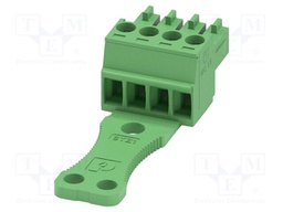 PCB connector, nominal cross section: 1.5 mm?, color: green,