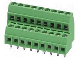 PCB terminal block, nominal current: 8 A, rated voltage (III