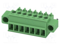 PCB connector, nominal cross section: 1.5 mm?, color: green,
