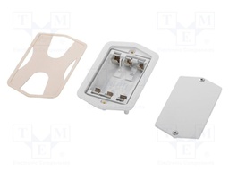 Holder; AA,R6; Batt.no: 3; light grey; IP65