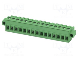 PCB connector, nominal cross section: 2.5 mm?, color: green,