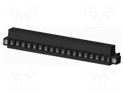 Connector: pluggable terminal block; plug; female; straight; 300V