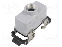 Enclosure: for HDC connectors; C-TYPE; size 77.27; IP66; PG21