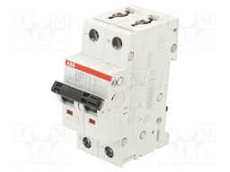 Circuit breaker; 400VAC; 400VDC; Inom: 16A; Poles: 2; Charact: K