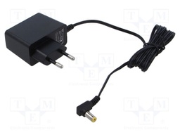 Power supply: switching; mains,plug-in; 9VDC; 1A; 9W; Out: 5,5/2,1