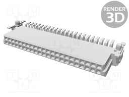 Connector: PCB to PCB; female; PIN: 44; 1.27mm; Series: har-flex