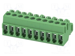 PCB connector, nominal cross section: 1.5 mm?, color: green,
