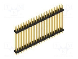 Connector: pin strips; pin header; male; PIN: 58; 2.54mm; THT; 2x29