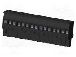 Connector: pluggable terminal block; plug; female; angled 90°