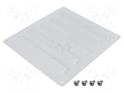 Guard; steel; Cutout: 170x190mm; IP23; Body dim: 220x220mm