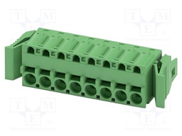 PCB connector, nominal cross section: 2.5 mm2, color: green,