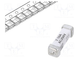 Fuse: fuse; time-lag; 10A; 250VAC; 125VDC; SMD; ceramic; UMT 250