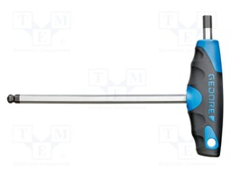 Screwdriver: standard; hex key,spherical; 7mm; Overall len: 210mm