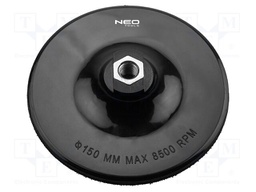 Holder; 125mm; flexible; Mounting: bur; Thread: M14