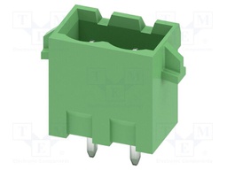 PCB headers, nominal cross section: 2.5 mm?, color: green, n