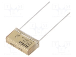 Capacitor: paper; X2; 4.7nF; 660VAC; 15.2mm; ±20%; THT; 1500VDC