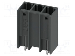 PCB headers, nominal cross section: 6 mm?, color: black, nom