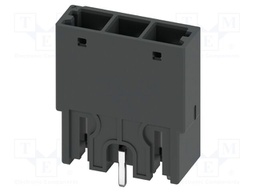 PCB headers, nominal cross section: 4 mm2, color: black, nom