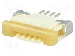 Connector: FFC (FPC); horizontal; PIN: 4; ZIF,top contacts; SMT; 1A