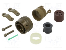 Connector: circular; plug; PT/451